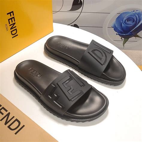 fendi flip large|Fendi slides on sale.